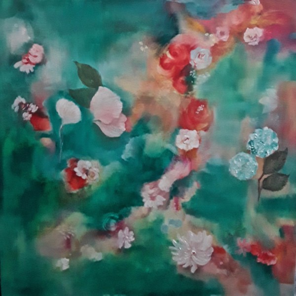 Floaty Florals by Sue Ennis