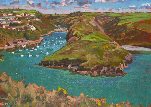 Solva Summer by RAG Davies, Image 1.