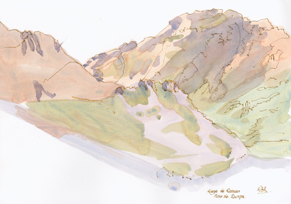 Riega de Resalao, Picos de Europa by RAG Davies