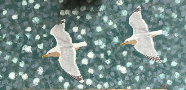 Herring Gulls by RAG Davies