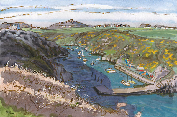 Porthclais to Carn Llidi by RAG Davies