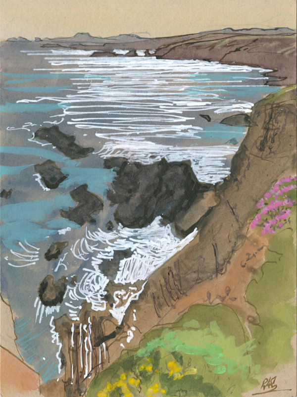 Porth y Rhaw to Ramsey by RAG Davies