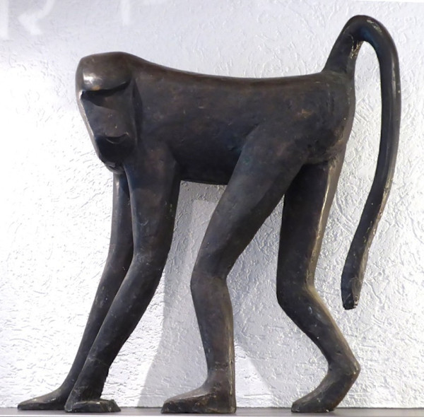 Large Running Baboon XI by Heinz Theuerjahr, Image 2.