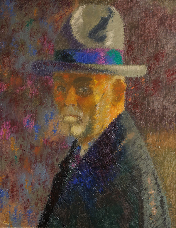 Self portrait by Augusto Giacometti