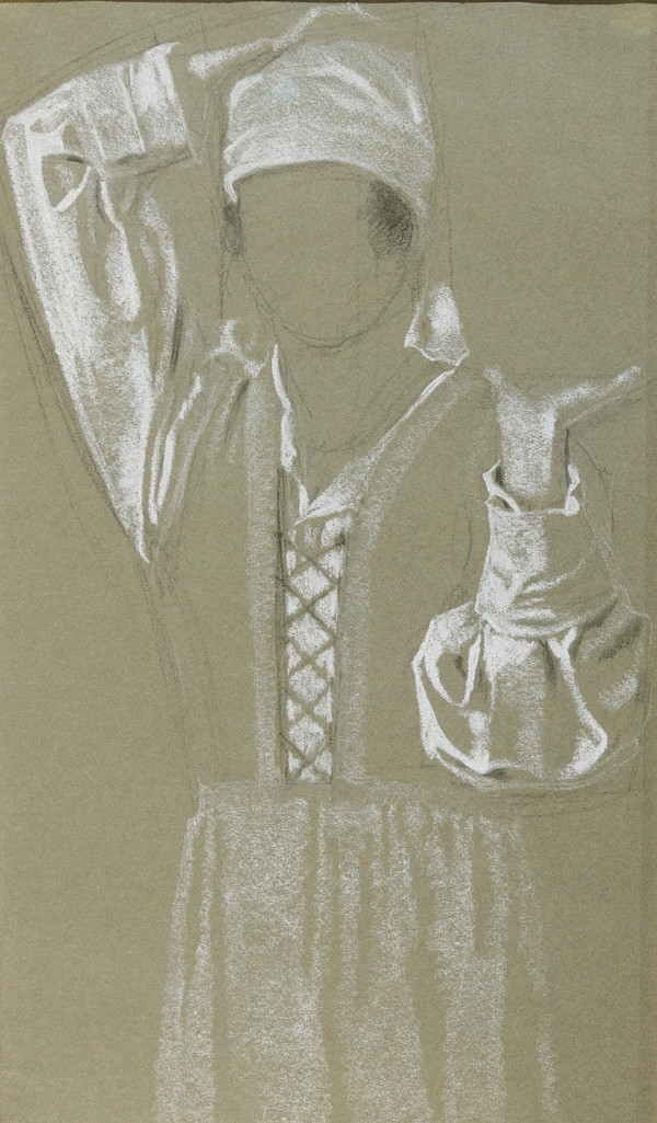 Maedchen mit Eimer (Girl with Bucket II) by Augusto Giacometti