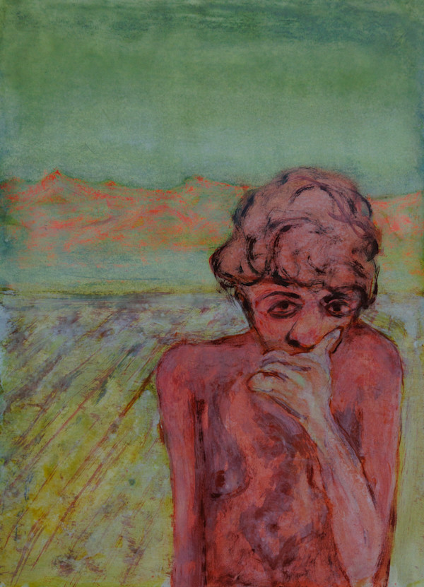 Body in font of Field by Andriu Deplazes