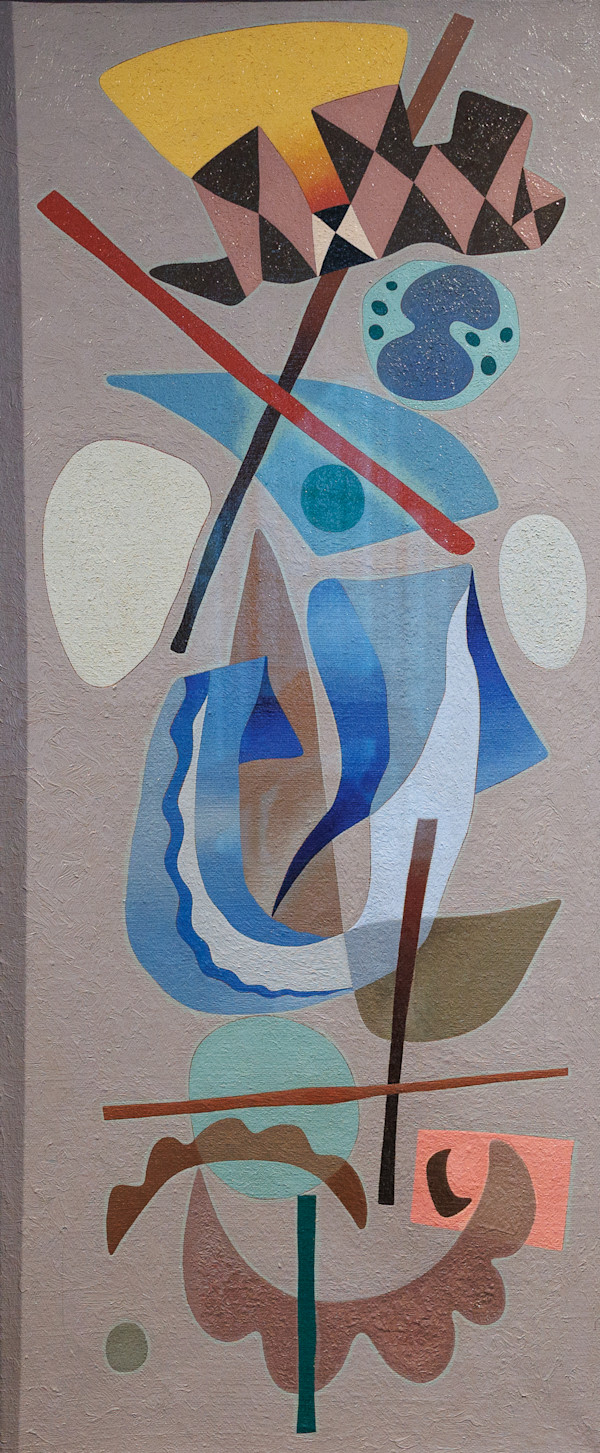 Bekroenendes Gelb (Crowning Yellow) by Otto Nebel