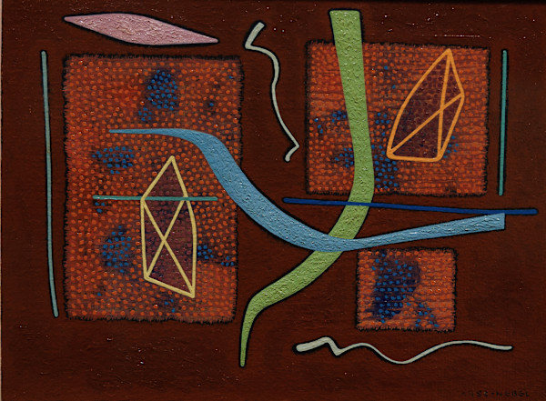 Im Rostrot (In Rusty Red) by Otto Nebel