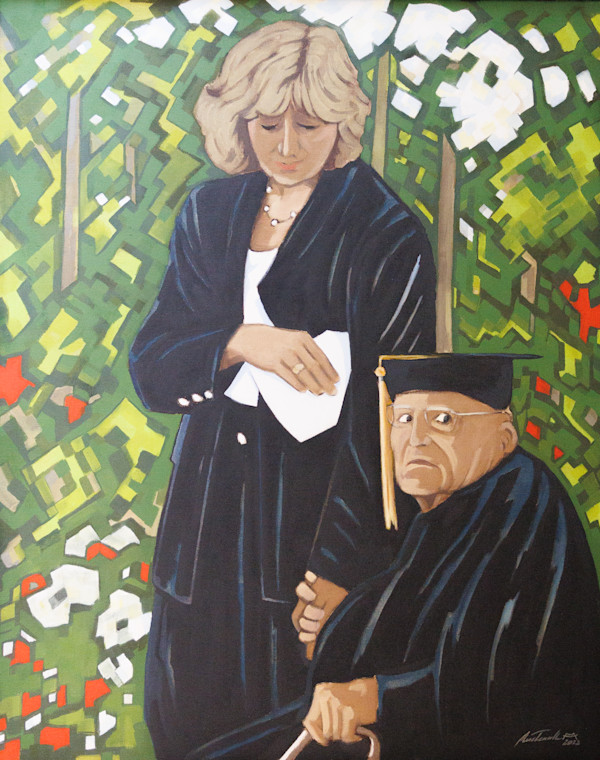 Henry J. Leir and Margot A. Gibis by Herbert Muckenschnabl