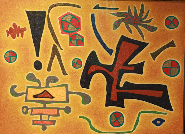 Warnend (Warning) by Otto Nebel