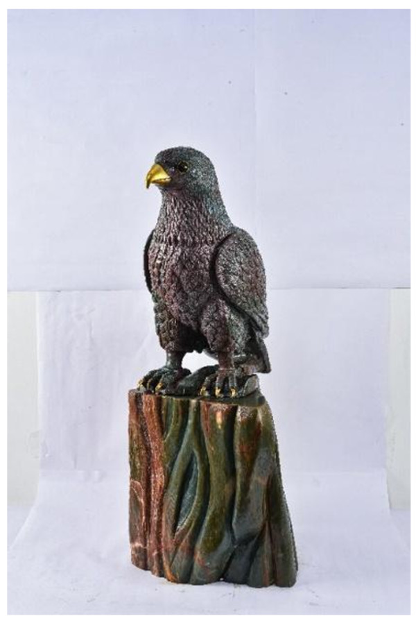 Hawk Sculpture