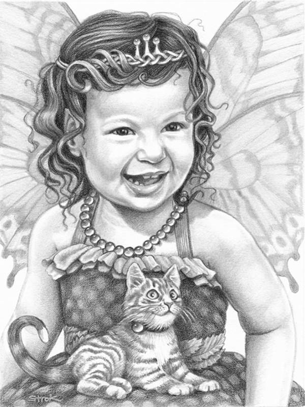 "Kitten Fairy" by Susan Helen Strok