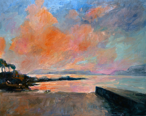 La promesse, 100 cm x 81cm by de Miollis