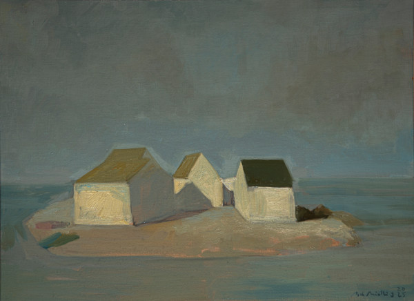 Le repli, 73 cm x 54 cm by de Miollis