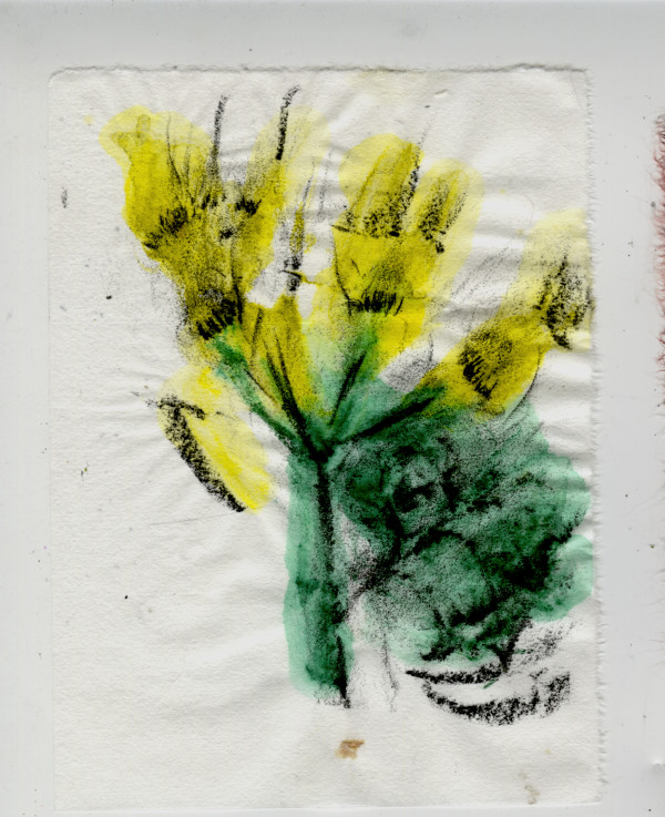 Joya Patterns Flower Yellow by Kimberly Callas