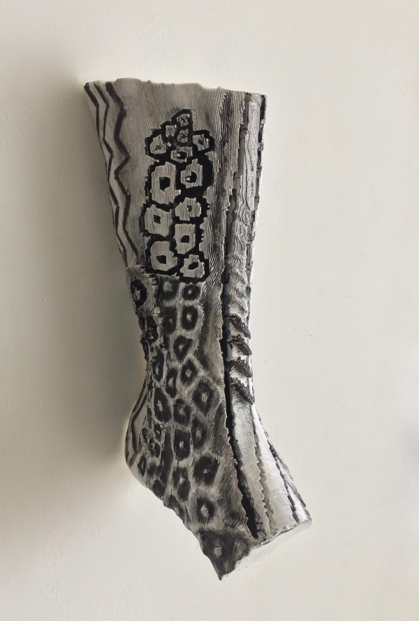 Leg Fragment from My Eco Self Body Prints by Kimberly Callas