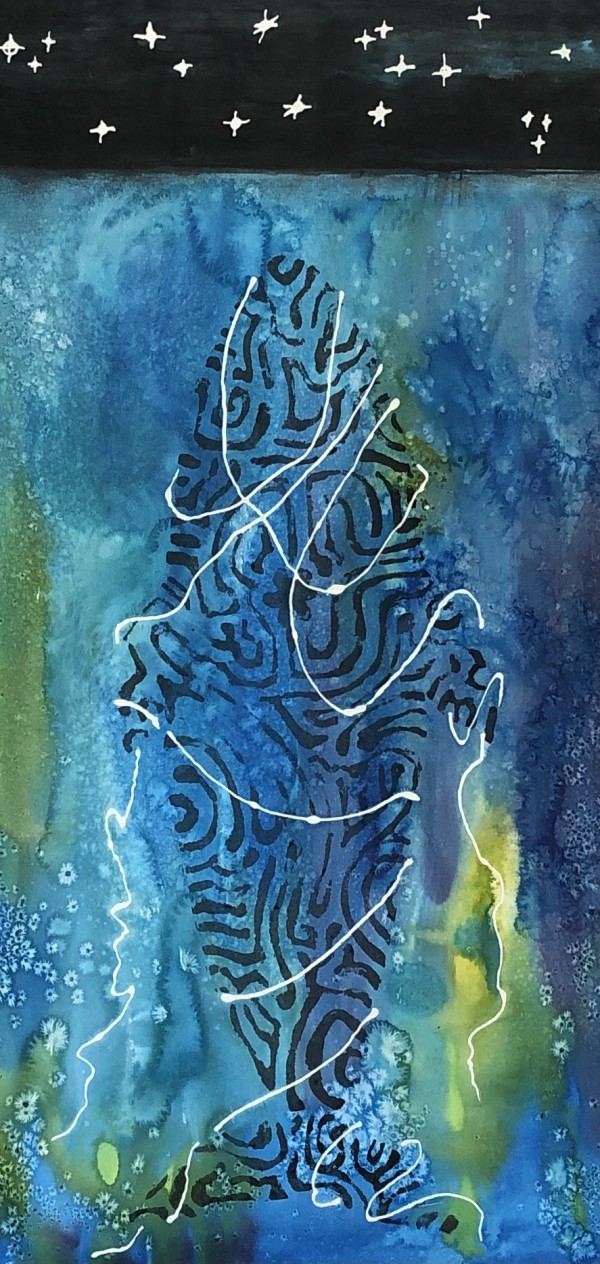 Night Whale Entanglement by Kimberly Callas
