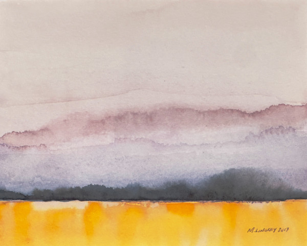 Yellow Field by Marjorie Lindsay