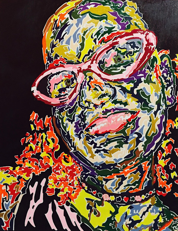 Self-portrait by Lisa Ross