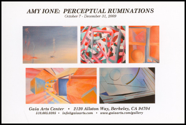 Selection of Exhibition Cards by Amy Ione