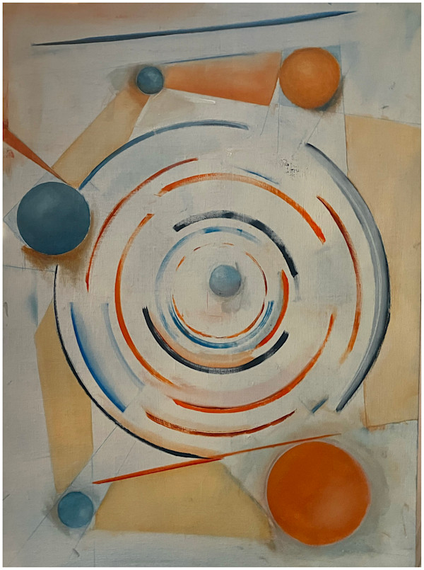 Unfinished Circle Landscape by Amy Ione