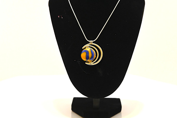 Moon for Ukraine Pendant (item 3) by Susan Mason