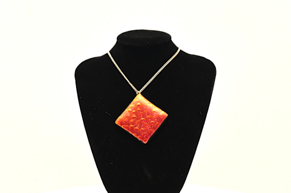 _DSC4231.JPG Warm Glass Creations › Fused glass Vibrant Square Pendant Necklace Fused glass Vibrant Square Pendant Necklace by Susan Mason, Image 1.