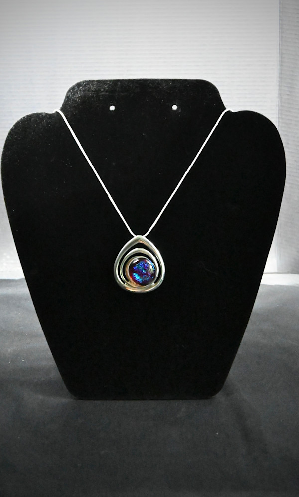 Blue tear drop by Susan Mason