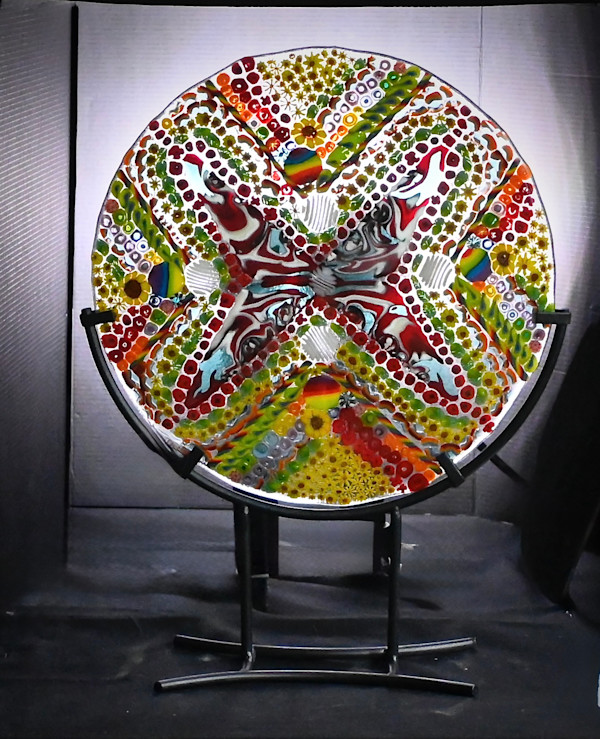 Rainbow Mandala by Susan Mason