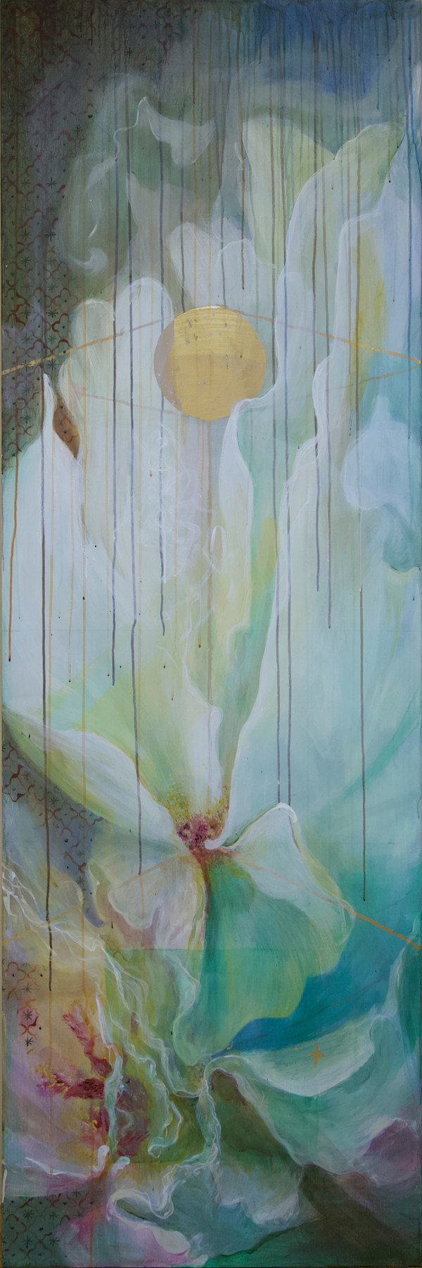 Great White Rose_Earth by Kiki Klimt, Image 1.