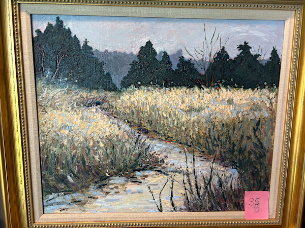 Light Snow at Raven's Run by Laura Hartman