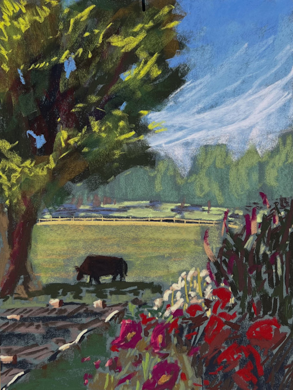 End of Season, Jones Valley Flower Farm by Monte Perry