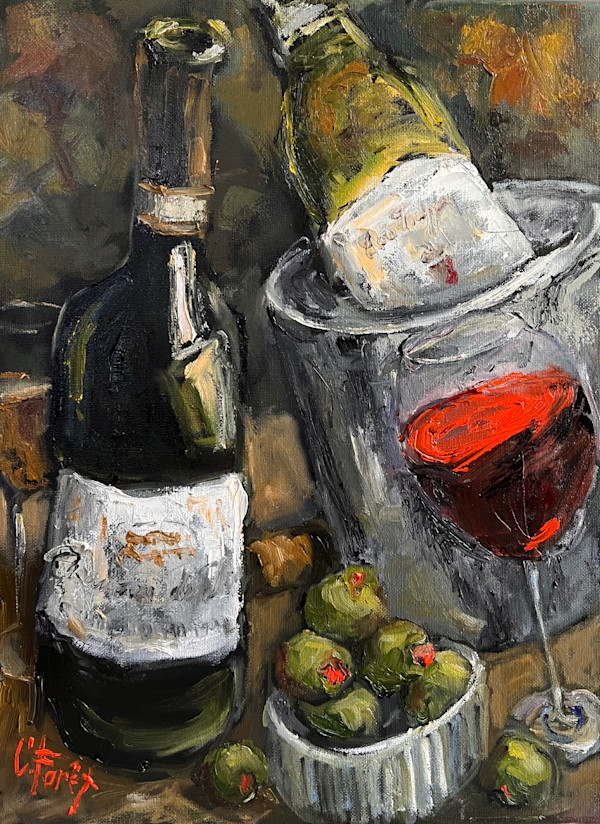 Dinner Party by Monte Perry