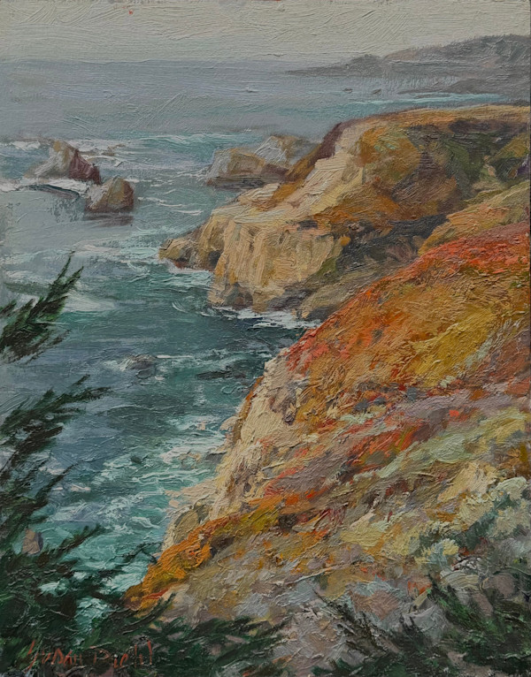 Cliffside Vista by Flourish Fine Art Gallery & Studio, Image 2.