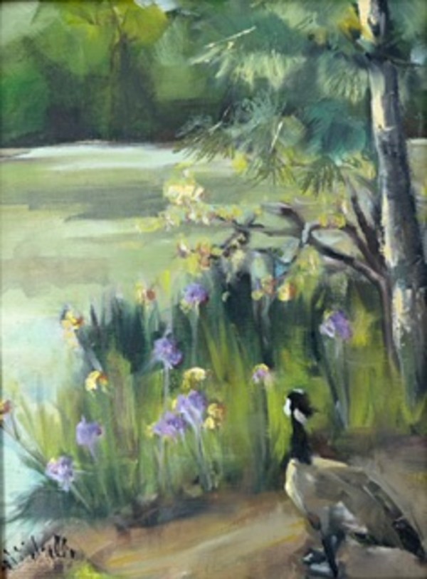 Green Mountain Goose by Flourish Fine Art Gallery & Studio, Image 1.