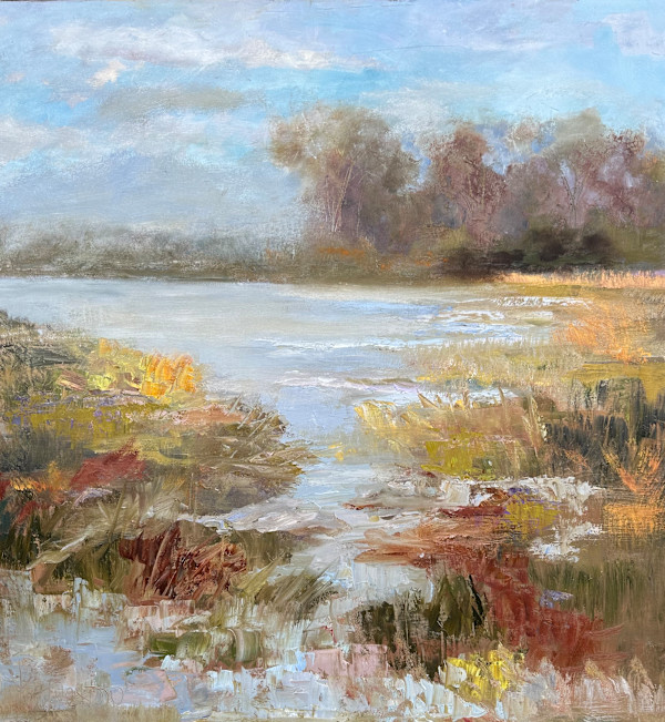 Golden Drift at Wheeler Refuge by Monte Perry