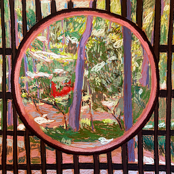 Through the Tea House Window, Monte Sano by Monte Perry