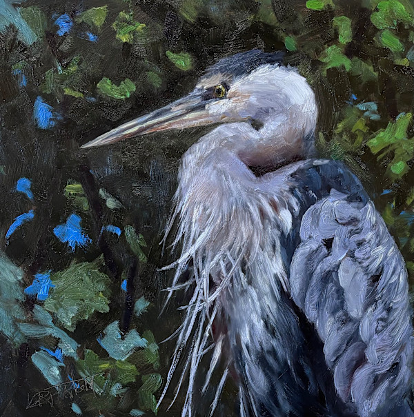 Stillness in Blue by Flourish Fine Art Gallery & Studio, Image 1.