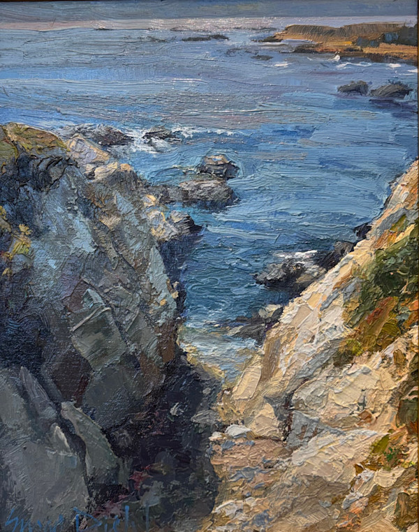 Craggy Coastline by Flourish Fine Art Gallery & Studio, Image 1.