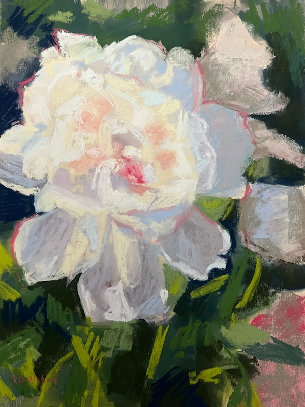 White Peony by Flourish Fine Art Gallery & Studio
