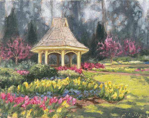 HSV Botanical Gardens Gazebo by Flourish Fine Art Gallery & Studio, Image 2.