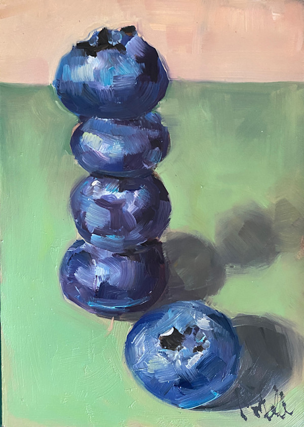 Cairn in Blue by Flourish Fine Art Gallery & Studio, Image 6.