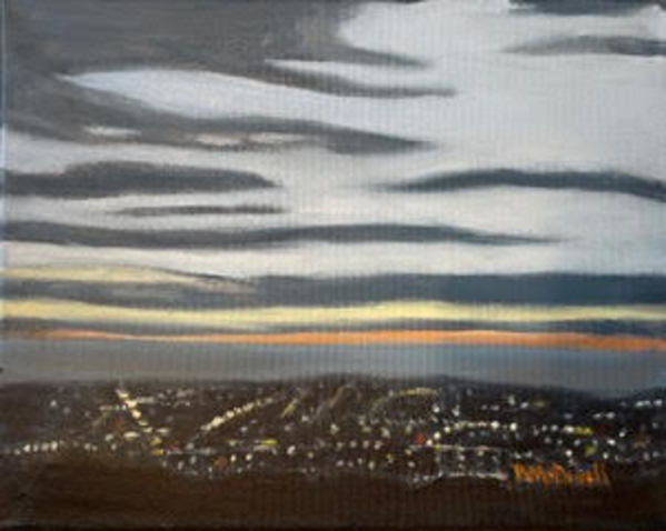 City Lights, Huntsville by Flourish Fine Art Gallery & Studio