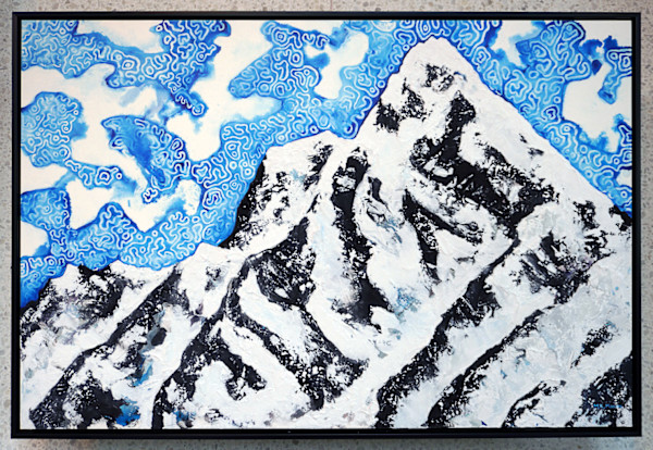 Ridge and Patterned Sky 2 by Marissa Mason