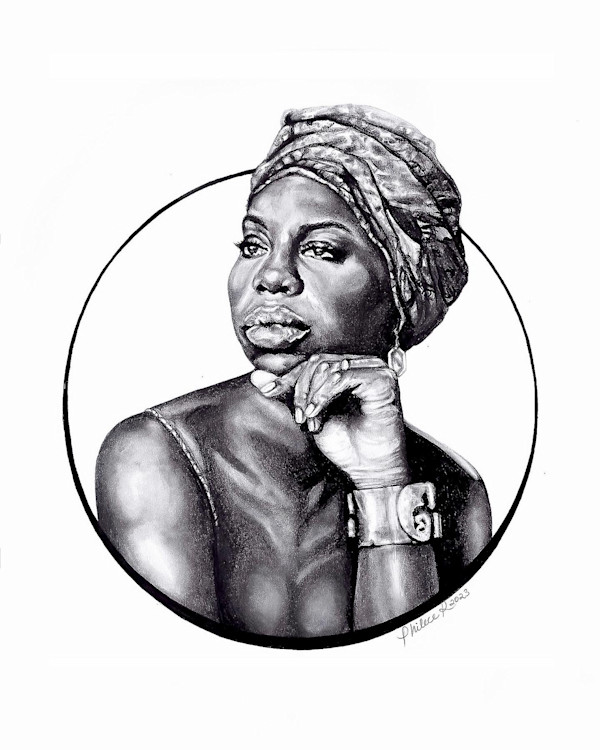 Nina Simone by Philece R