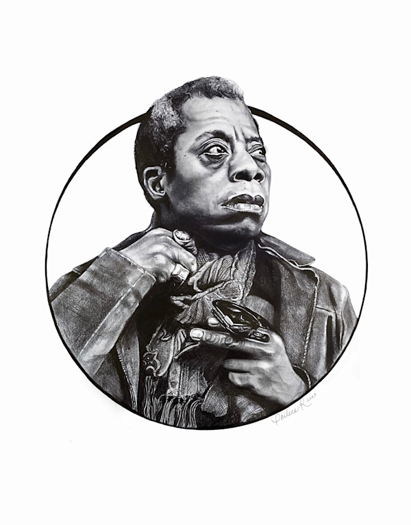 James Baldwin by Philece R