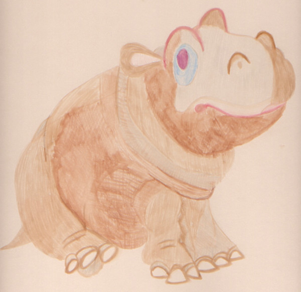 Huberta the Hippo by Charlene Huston
