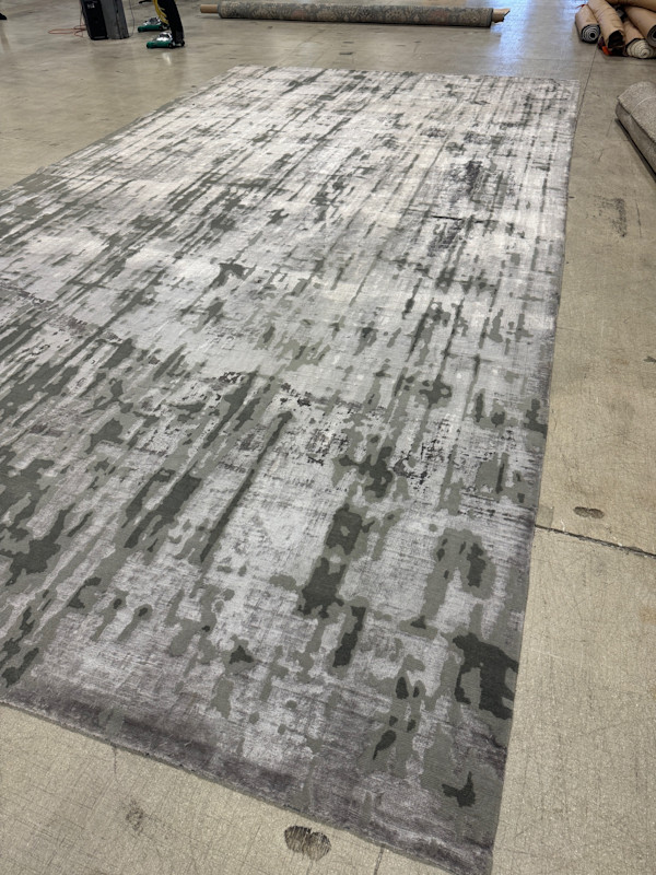 Nepal  Custom wool and silk Rug, Image 1.