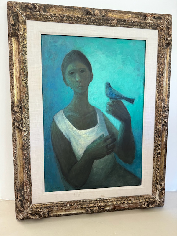 Girl with a Bird, Image 3.