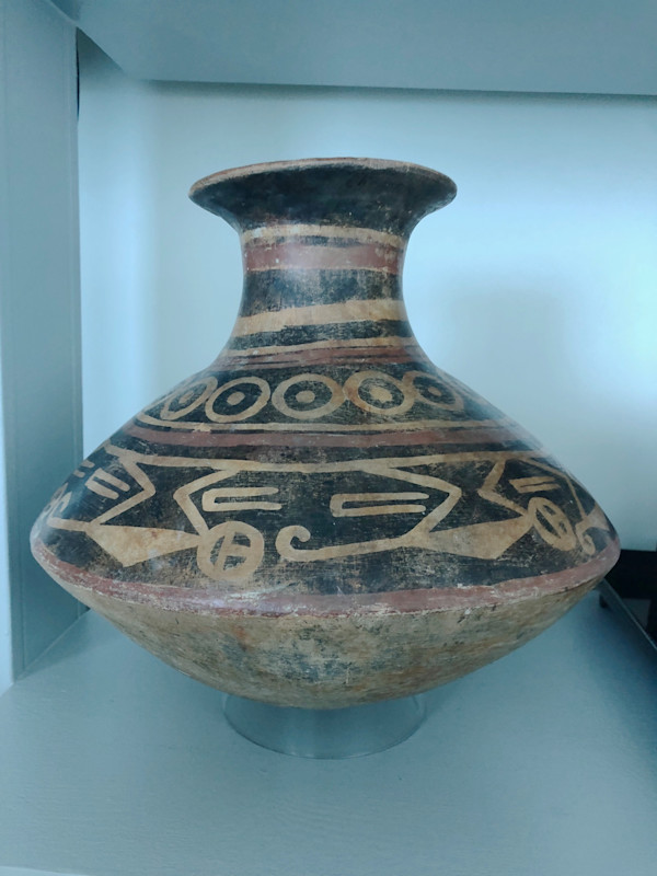 Polychrome Pedestal Jar (Olla)  / Gran Coclé Culture, Panama, Image 3.